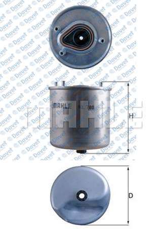 MAHLE KL780 Mazot Filtresi Transit Courier 14> B Max 12> Fiesta Vi 08> Cmaax Ii-Focus Iii 11> S Max Galaxy 06-15 / Mondeo Iv 07> 1.5tdci-1.6tdci E5 / Volvo  C30-S40-V50 10-12 / S60 Ii V70 Iii 11-15 / S80 Ii-V60 11> 1.6d2 E5 - 5008-Partner Tepee / C4-B7-Ds3-Berlingo I